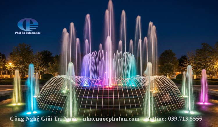 dai phun nuoc canh quan 2