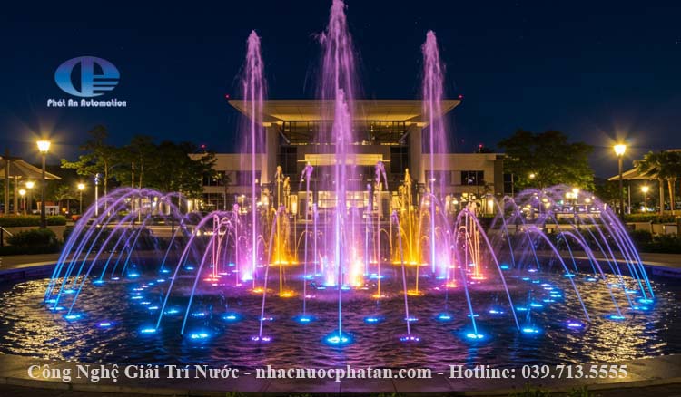 dai phun nuoc canh quan 6